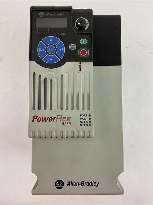 ALLEN BRADLEY 25B-D017N114 AC DRIVE FRN 4.001 OUTPUT 0-460VAC SER A POWERFLEX