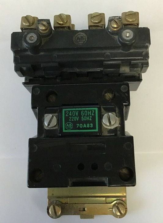 ALLEN BRADLEY 702-A0D93 OVERLOAD RELAY SER.K 575V 5HP W/70A83 220V/50HZ COIL