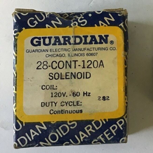 GUARDIAN 28-C-120A SOLENOID 120V 60HZ