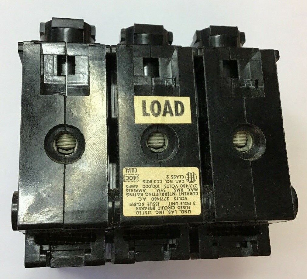 ITE CC3B015 CIRCUIT BREAKER 3POLE 277/480VAC 15A