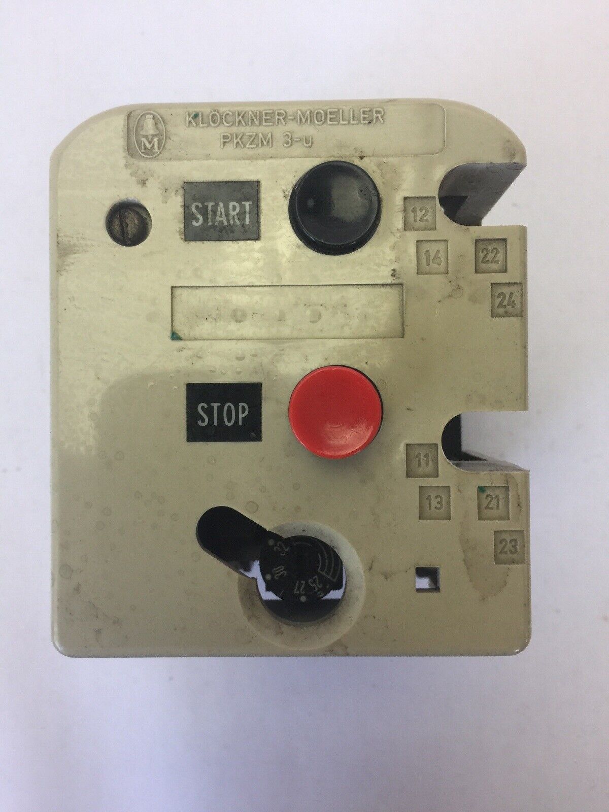 KLOCKNER MOELLER PKZM 3-32-U-NA 600VAC 40HP MANUAL MOTOR STARTER 25-32A