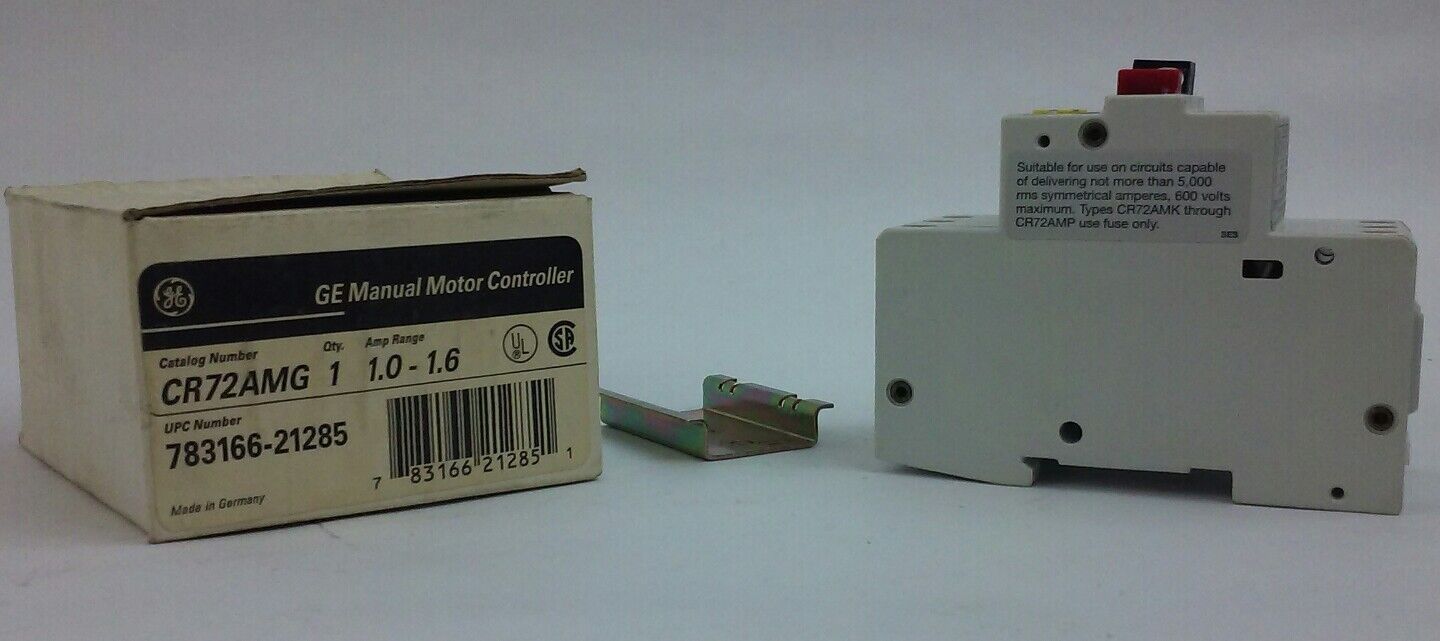 General Electric CR72AMG Manual Motor Controller/Starter (NEW)