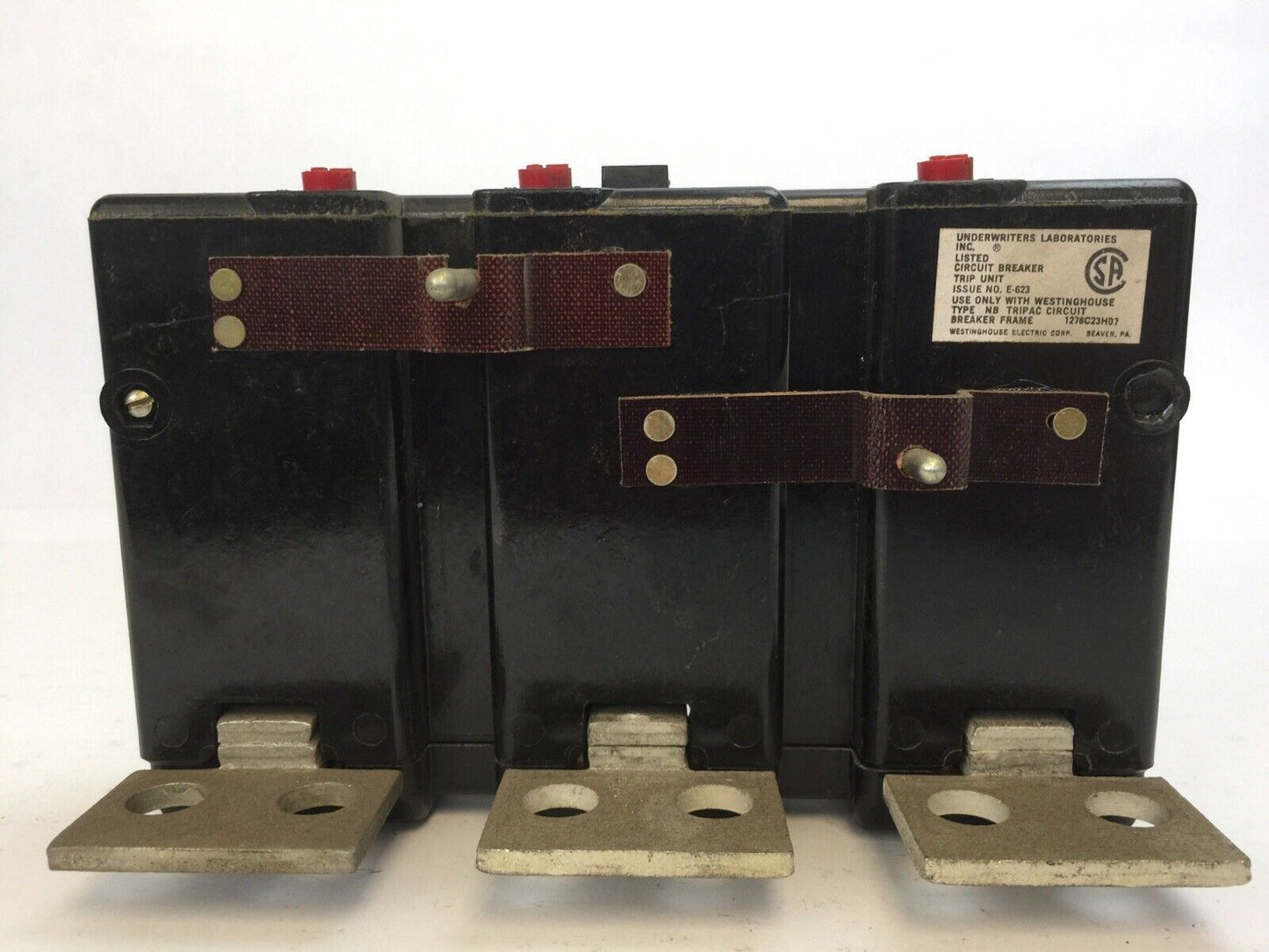 WESTINGHOUSE NB3500PT AB DE-ION TRIP UNIT 500AMP 3POLE MAG TRIP ADJ 2500-5000A