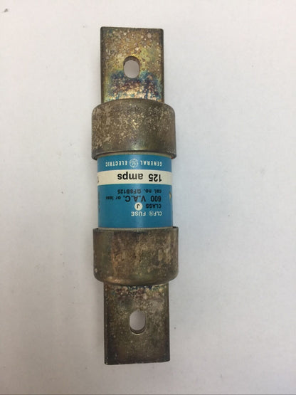 GE GF8B125 CLF FUSE 600VAC 125AMP CLASS J