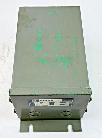 OLSUN - 18746 S-632282 - DRY TYPE TRANSFORMER - 1.5 KVA, 60 HZ, 1 PH, 230/460 HV