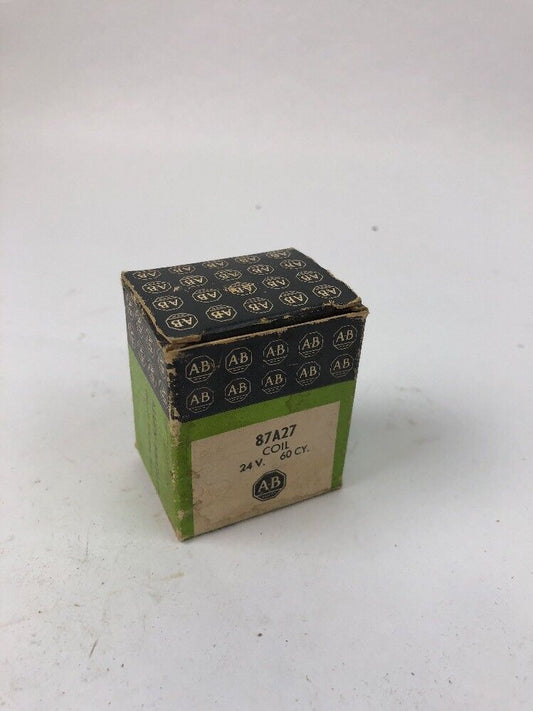 ALLEN BRADLEY 87A27 COIL 24V 60CY