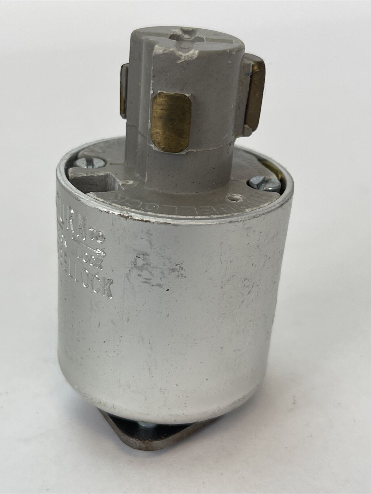 HUBBELL 23004-HG HOSPITAL HUBBELLOCK GROUNDING PLUG 20A 125VAC CORD GRIP RANGE
