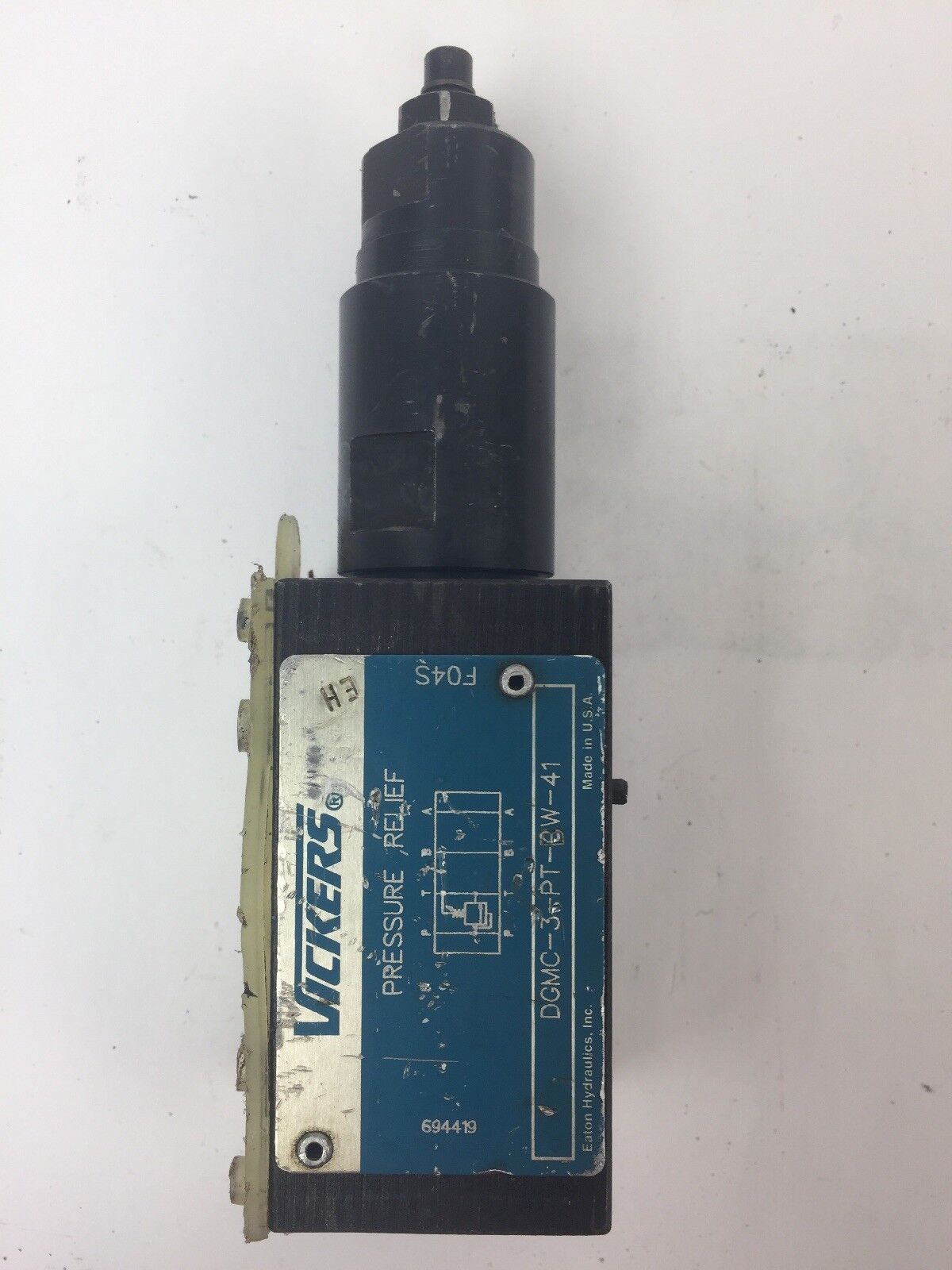 VICKERS DGMC-3-PT-BW-41 PRESSURE RELIEF