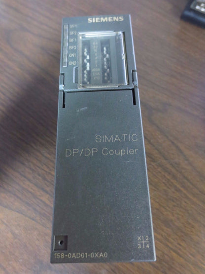 SIEMENS 6ES7 158-0AD01-0XA0 SIMATIC S7 DP/DP COUPLER MODULE