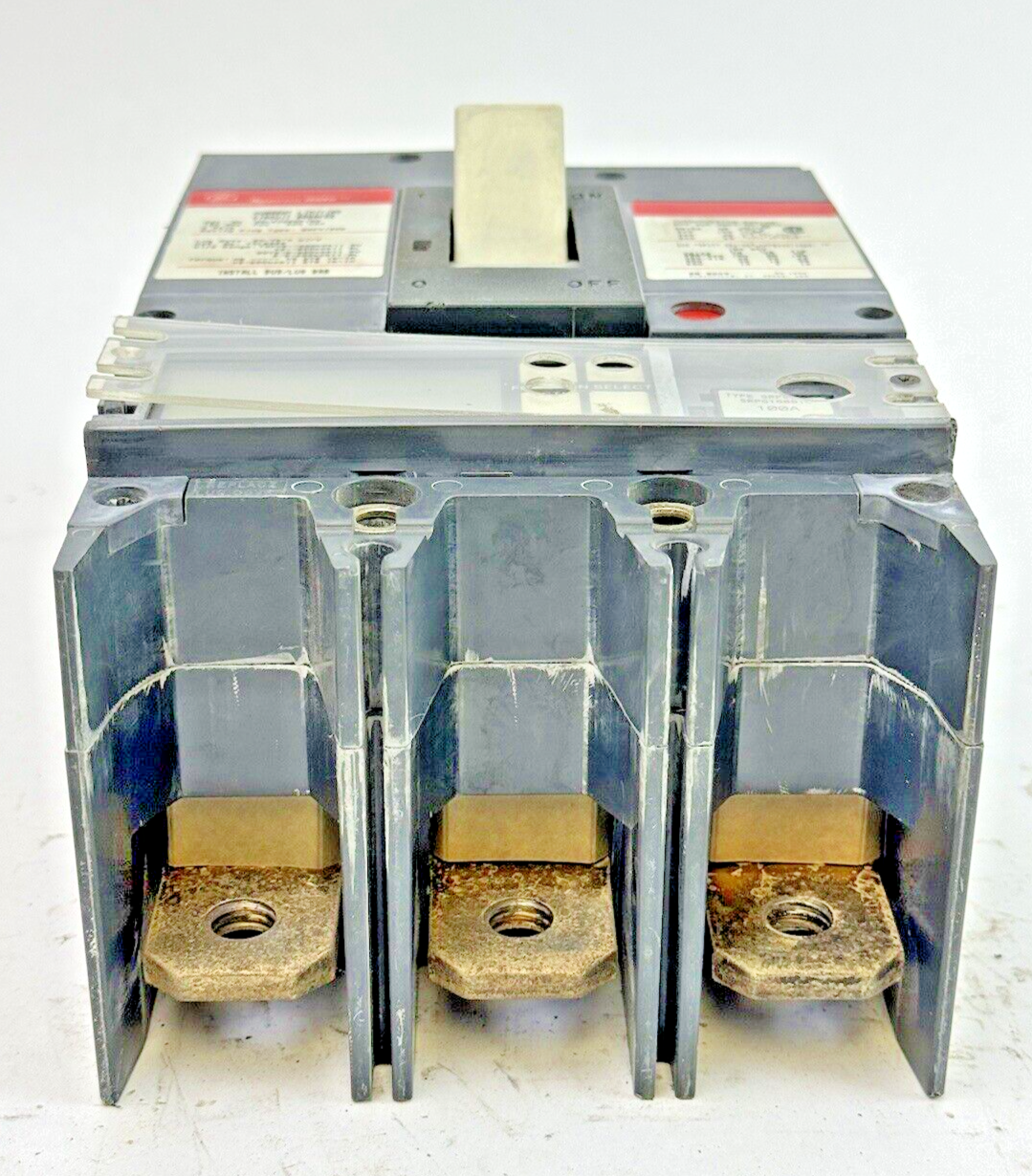 GE - SGLB36BA0150 - CIRCUIT BREAKER - 3 POLE/600 VAC/150A - W/ 100 A RATING PLUG