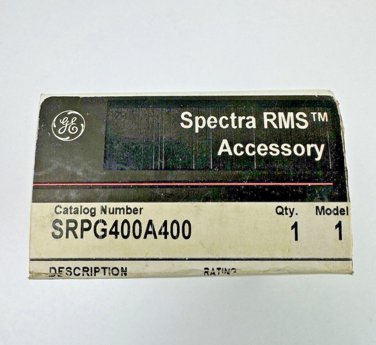 GE - SRPK1200B400 - SPECTRA RMS RATING PLUG - 400 AMP - FACTORY SEALED