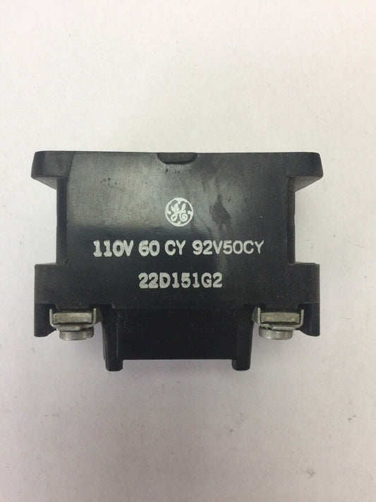 GE 22D151G2 STRONG BOX COIL 110V 60CY 92V 50CY