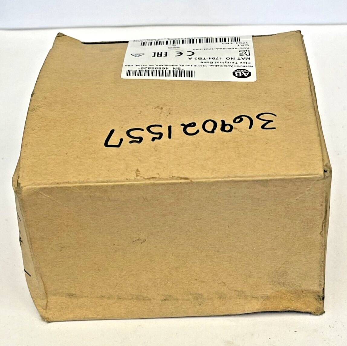 ALLEN BRADLEY - 1794-TB3 SER A - FLEX TERMINAL BASE - 16 I/O,10 COM,10 A,132 VAC