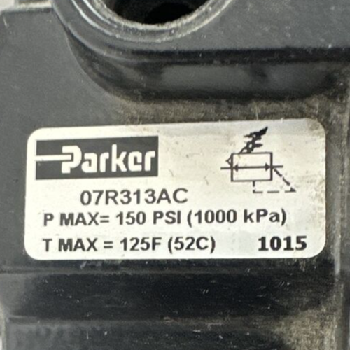 PARKER 17A32A18A2BD 1/2" 3PC COMBO (07F32AC+07R313AC+17L32BE) FILTER REGULATOR