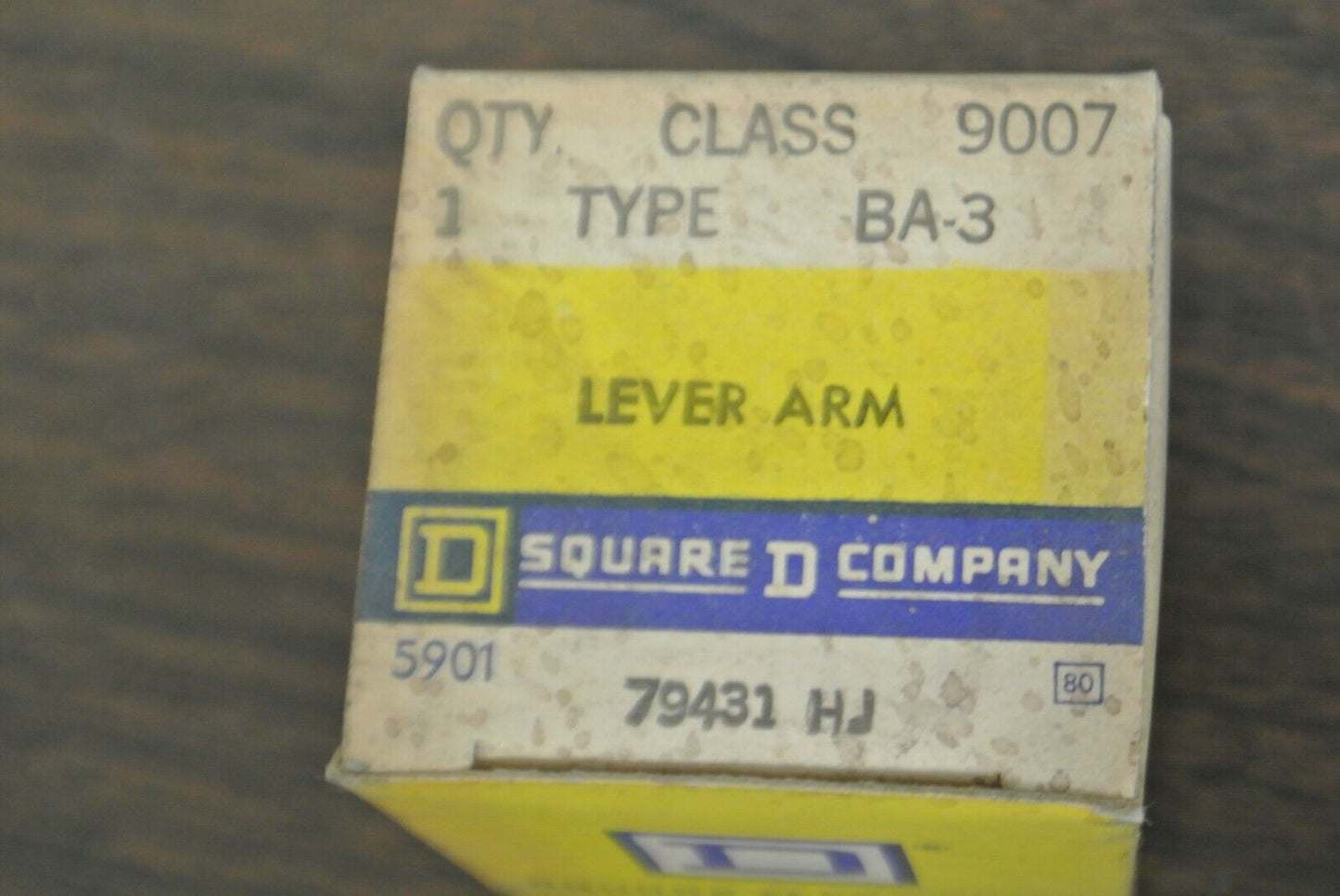 SQUARE D 9007 BA-3 LEVER ARM for LIMIT SWITCH / NEW SURPLUS