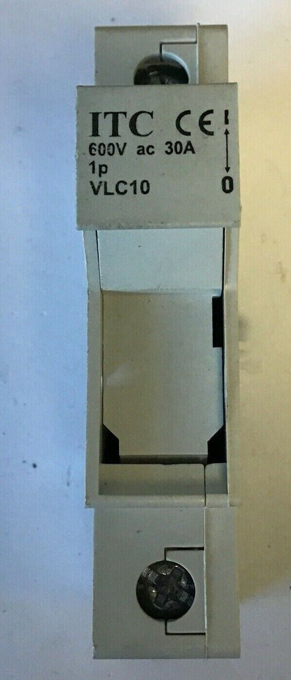 ITC VLC10 FUSE HOLDER LR 106309 600VAC 30A 1P ***LOTOF4**