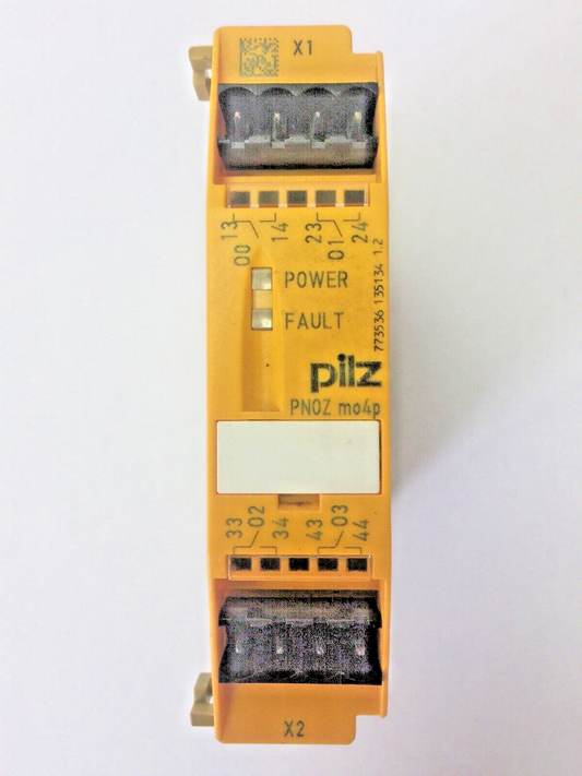 PILZ PNOZ mo4p SAFETY RELAY 773536 EXPANSION MODULE AC 240V/6A DC 24V/6A