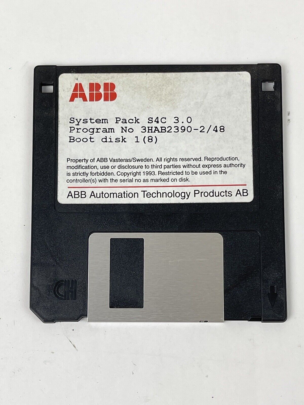 ABB ROBOTICS - 64A-01643 - RobotWare - 4 DISKS - SYSTEM PACK S4C 3.0 - SEE DESC.