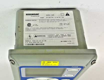 ROSEMOUNT 1056 DUAL INPUT ANALYZER  265VAC 63HZ 15W
