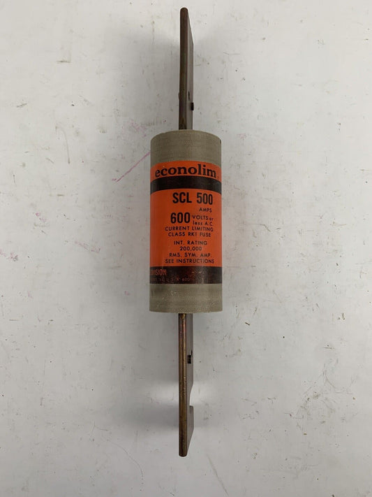 Economy Fuse SCL500 500A 600V Fuse