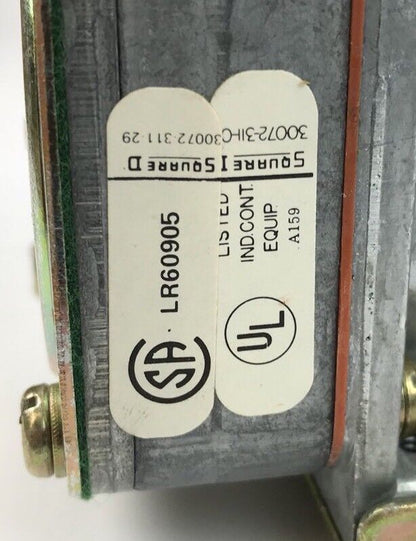 SQUARE D 9050 BO-1D A C PNEUMATIC TIMING RELAY, 120V 60HZ, 110V 50HZ. *NEW*