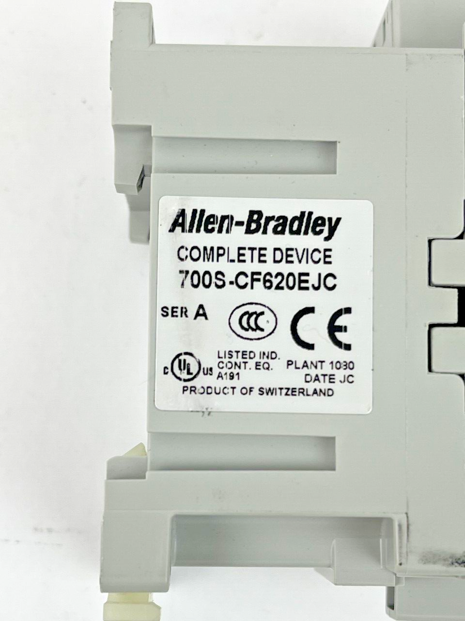 ALLEN BRADLEY - 700S-CF620EJC - SERIES A - GUARDMASTER SAFETY RELAY - 24V DC