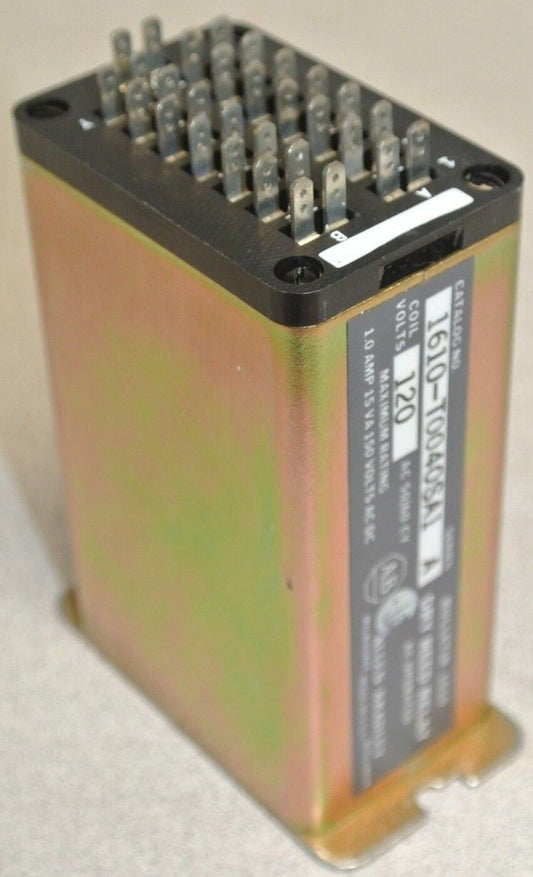 ALLEN-BRADLEY 1610-T0040SA1 DRY REED RELAY / 4 N.C. / 120V, 60Hz - NEW SURPLUS