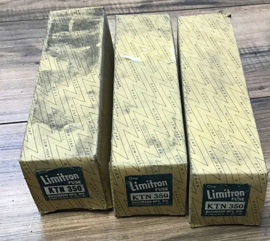 LIMITRON KTN 350 FAST-ACTING FUSE CLASS K1 250VAC 350A***LOTOF3****