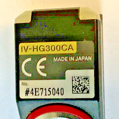 KEYENCE IV-HG300CA MACHINE SENSOR CAMERA