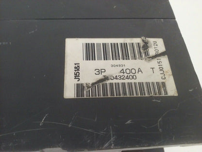 GENERAL ELECTRIC TJD432400 CIRCUIT BREAKER TRIP UNIT 400A 240VAC/250VDC 3P 22KA