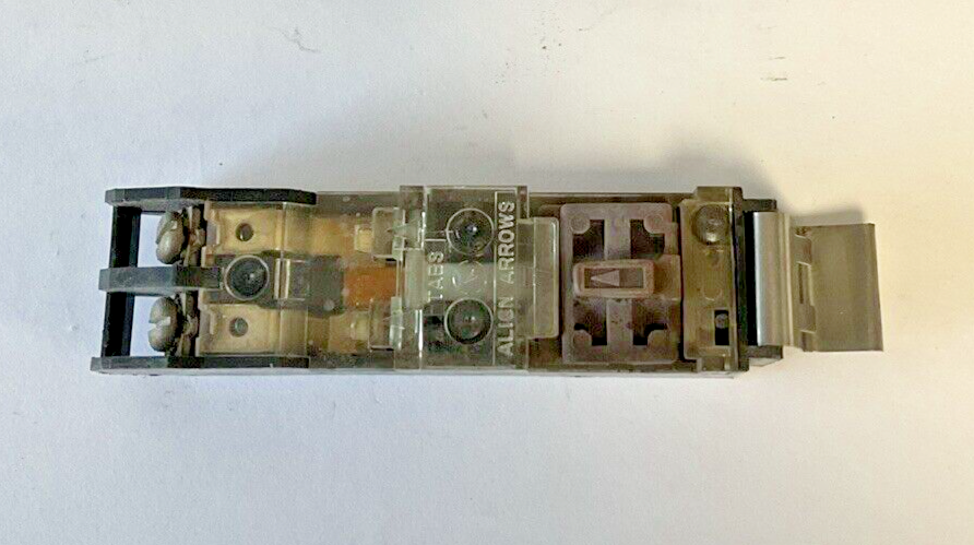 ALLEN BRADLEY 595-A AUXILIARY CONTACT SER.B SZ 0-5 ***LOTOF5***