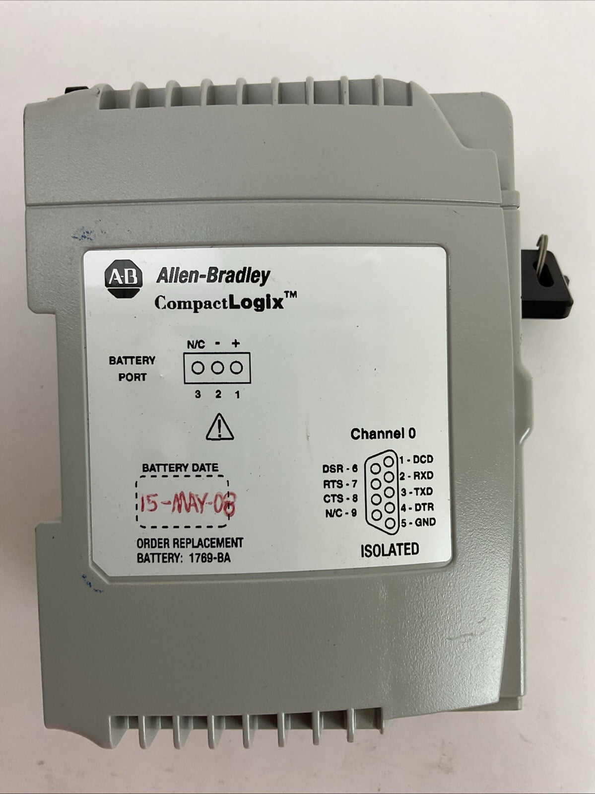 ALLEN BRADLEY 1769-L35E SER A F/W REV 1.15 LOGIX 5335E PROCESSOR UNIT