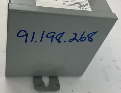 MICRON G003K1KF7A03 DRY TYPE DISTRIBUTION TRANSFORMER 3KVA 480V REV.06 1PH