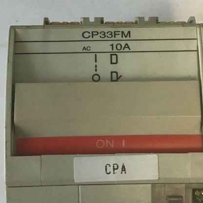 FUJI CP33FM/10W CIRCUIT PROTECTOR 10A 50/60HZ 3POLE