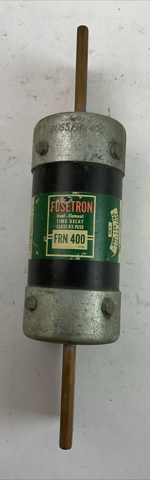 FUSETRON FRN 400 DUAL-ELEMENT TIME-DELAY FUSE 400AMP 250VAC