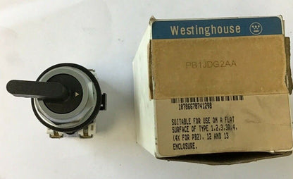 WESTINGHOUSE PB1JDG2AA SELECTOR SWITCH 2POS W/PB1A MOD.B