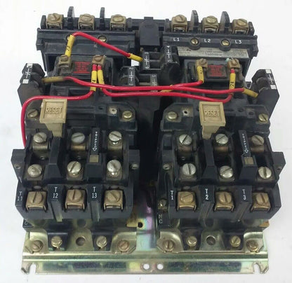 ALLEN BRADLEY, 520E-BOD , SER. C, REVERSING STARTER, SIZE 1, 600V, 120V COIL