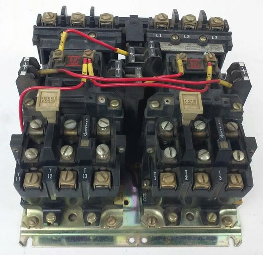 ALLEN BRADLEY, 520E-BOD , SER. C, REVERSING STARTER, SIZE 1, 600V, 120V COIL