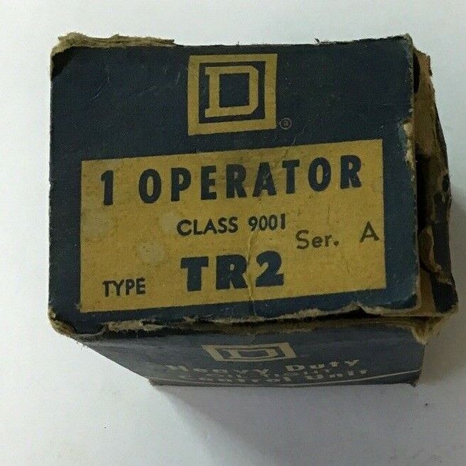 SQUARE D 9001 TR2 SER.A 1 OPERATOR