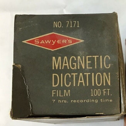 SAWYERS 7171 MAGNETIC DICTATION FILM 100FT.