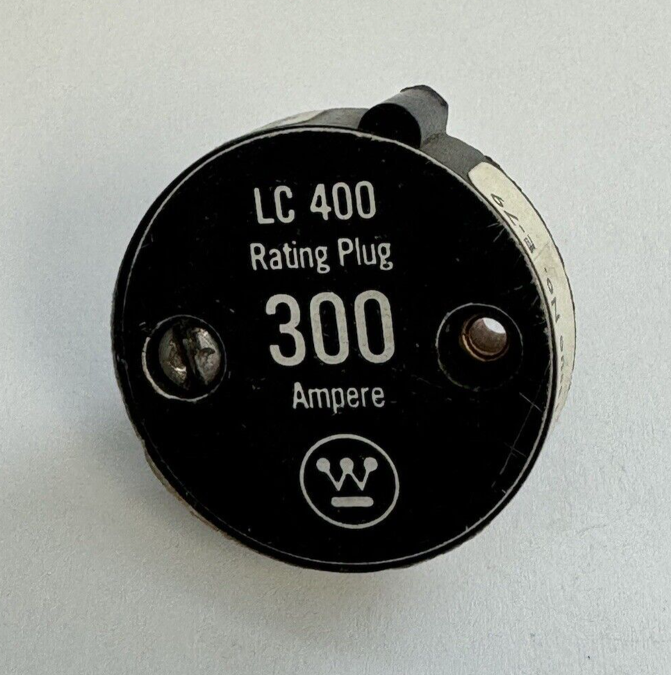 WESTINGHOUSE - LC 400 300A - RATING PLUG - 4LC300 - 300 AMPERE