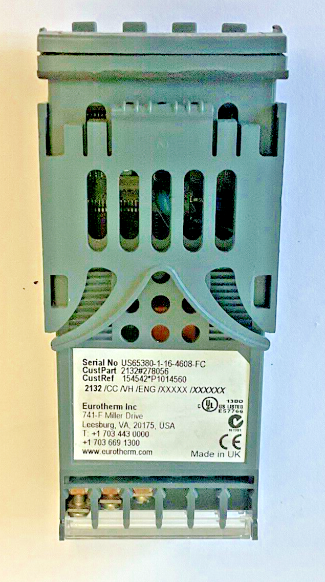 EUORTHERM 2132  TEMPATURE CONTROLLER 100-240VAC 2A 2132#278056