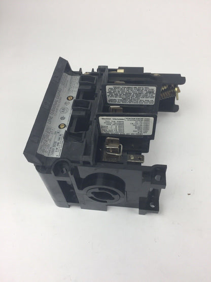 ALLEN BRADLEY 1494V-DH233 FUSIBLE DISCONNECT SWITCH KIT 30A 250V CHIPPED PLASTIC