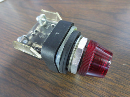 ALLEN-BRADLEY 800T-Q24R Ser. U - PILOT LIGHT, RED - INPUT 24V AC/DC