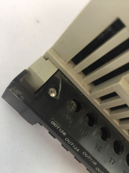 MODICON 110CPU51201 CPU MODULE 115VAC 50/60HZ 0.3A