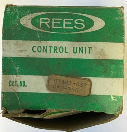 MACKWORTH G. REES 02883-032 GRN-RED CONTROL UNIT PUSHBUTTON