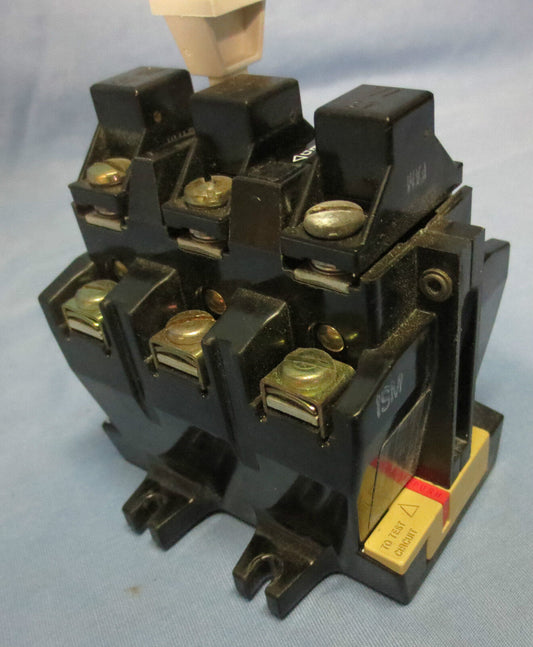 ALLEN-BRADLEY MANUAL RESET OVERLOAD RELAY 592-B0V16 592-BOV16 w/ W37 HEATERS