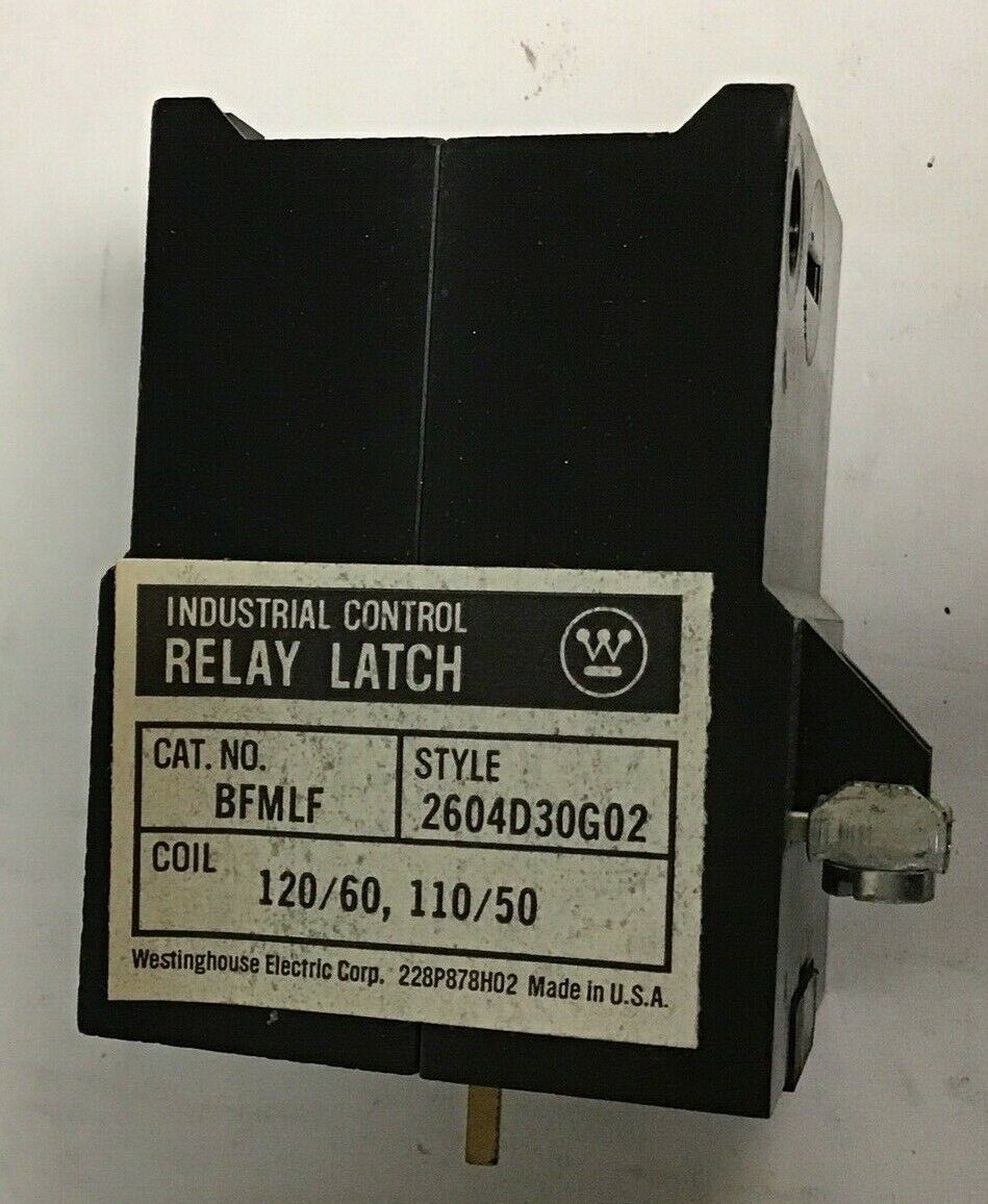 WESTINGHOUSE BFMLF MAG LATCH FOR RELAY 120/110V 60/50CY