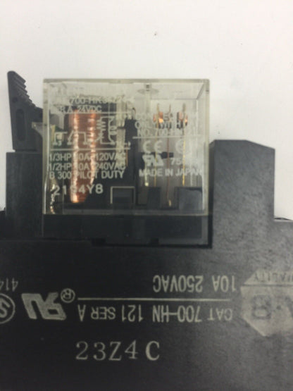 ALLEN BRADLEY 700-HN121 SLIM LINE RELAY 5A 250 VAC 700-HK36Z24-4
