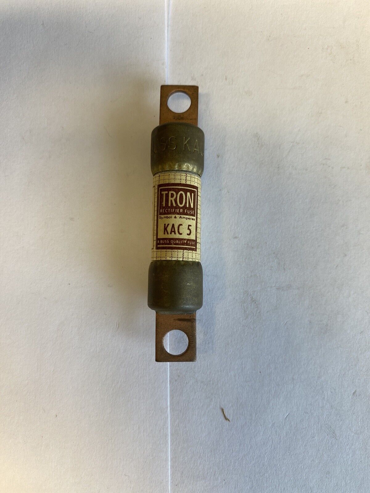 Bussmann Tron KAC5 5A 600V Rectifier Fuse "Lot of 5"